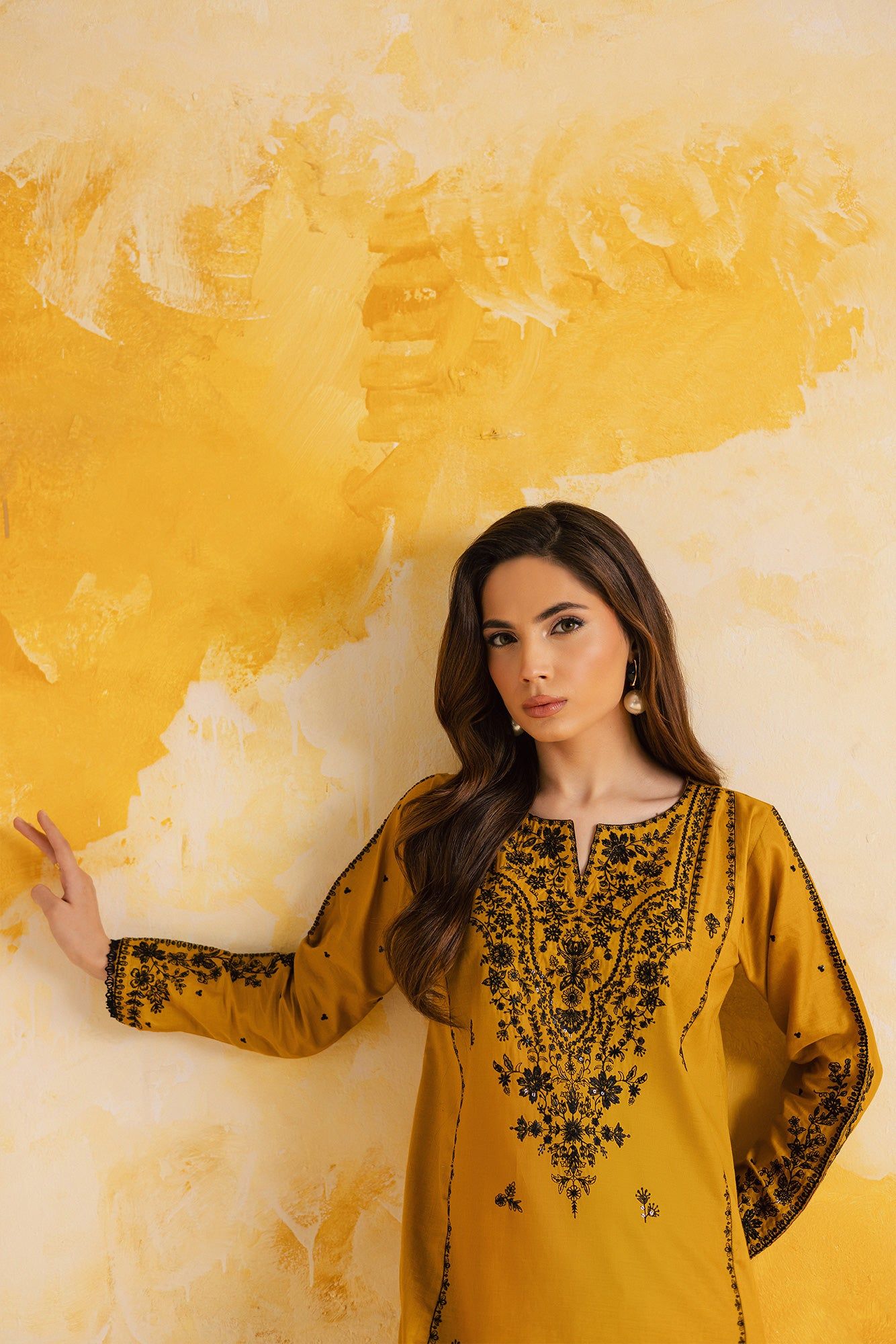 2PC LUXURY EMBROIDERED DRESS - 1116_2