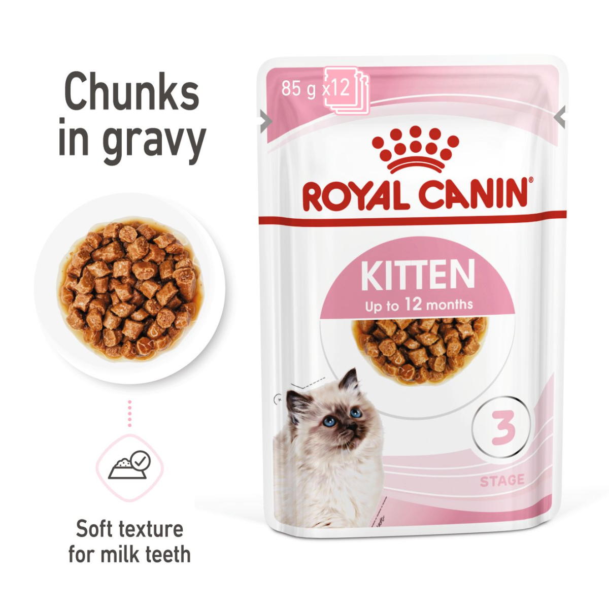 Feline Health Nutrition Kitten Gravy (Wet Food &#8211; Pouches) 85g_1