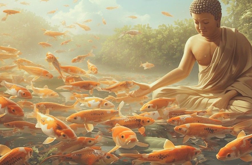 🎏🐠鱼料维持饲养护生3万只小鱼🐠🎏_0