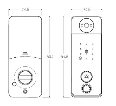 WI-FI CERRADURA INTELIGENTE N05 DEADBOLT _2