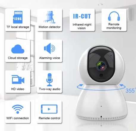 WI-FI SMART IP CAMARA INDOOR C24 2MP _0