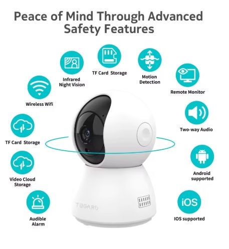 WI-FI SMART IP CAMARA INDOOR TY-4MP _2