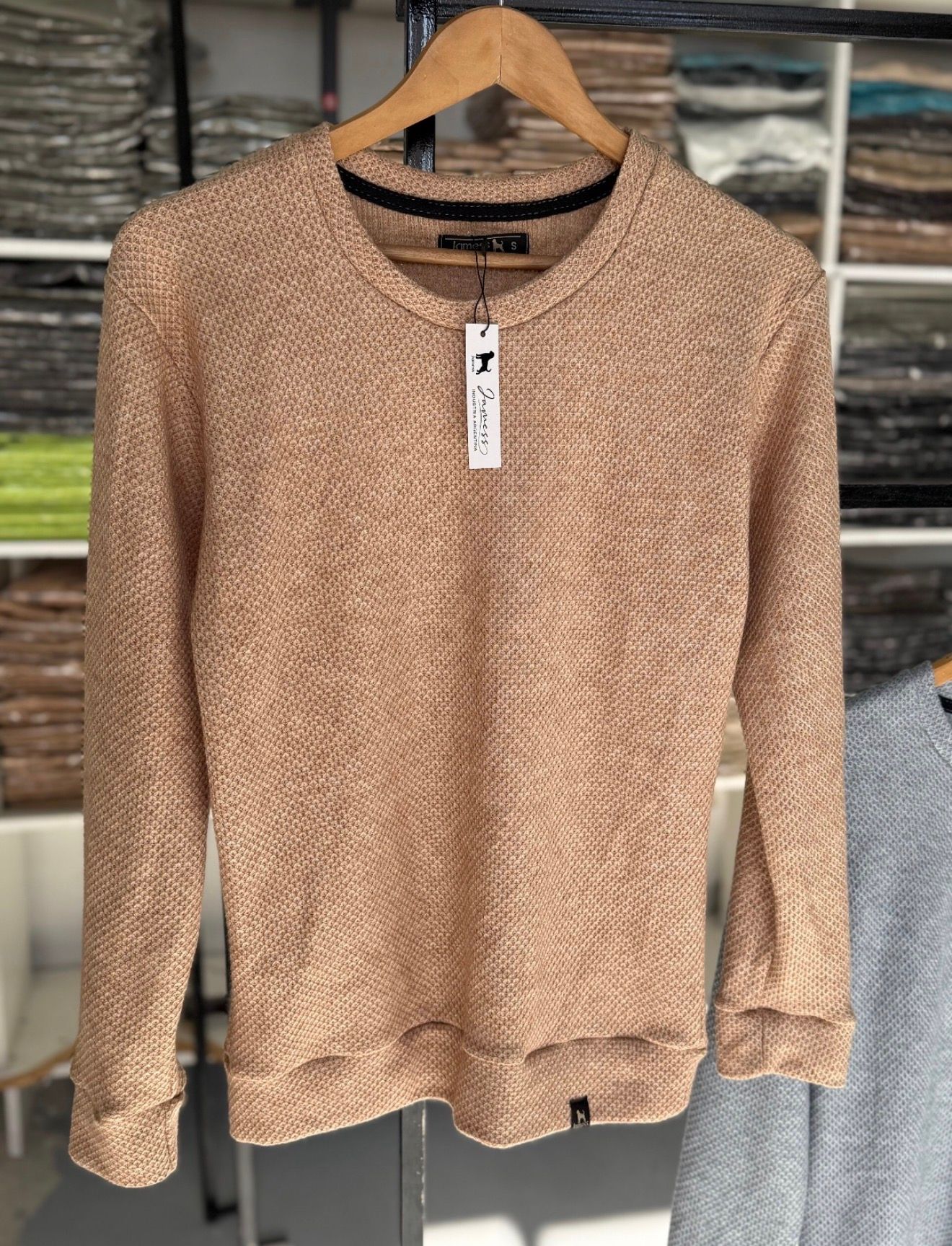 SWETER LANILLA WAFLE ANGORA _3