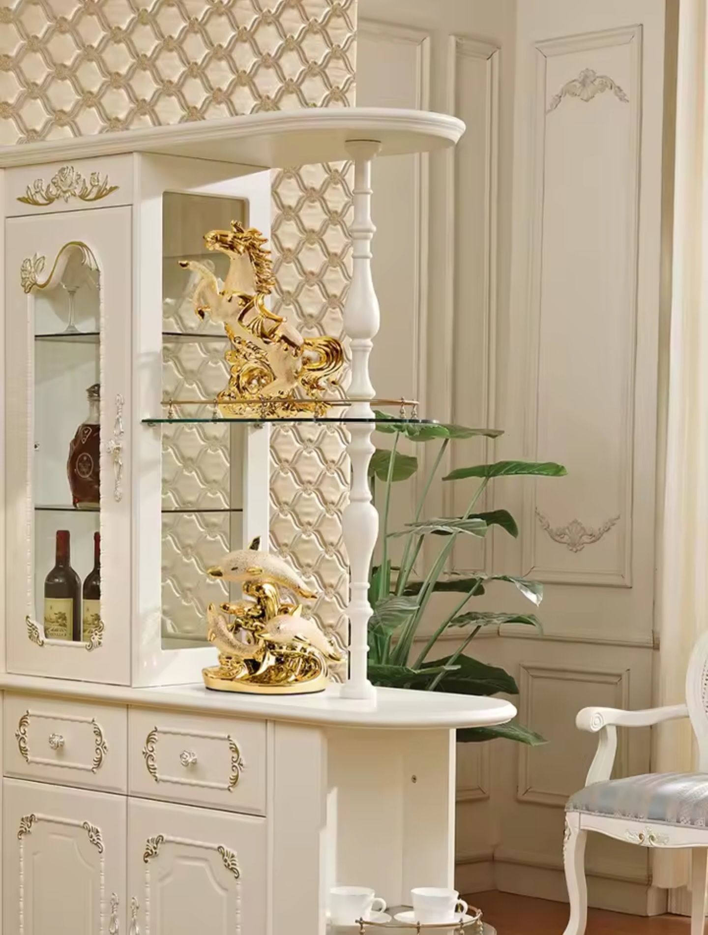 Pajangan Meja Patung Dolphin Lumba Lumba Keramik Oranment Kebijakan dan Kebaikan Dekorasi Rumah Kantor_7