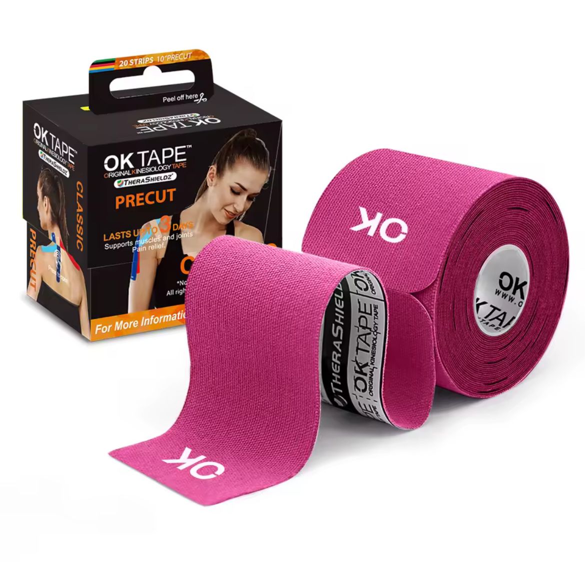 OK TAPE Kinesiology Pre-Cut Tape_2