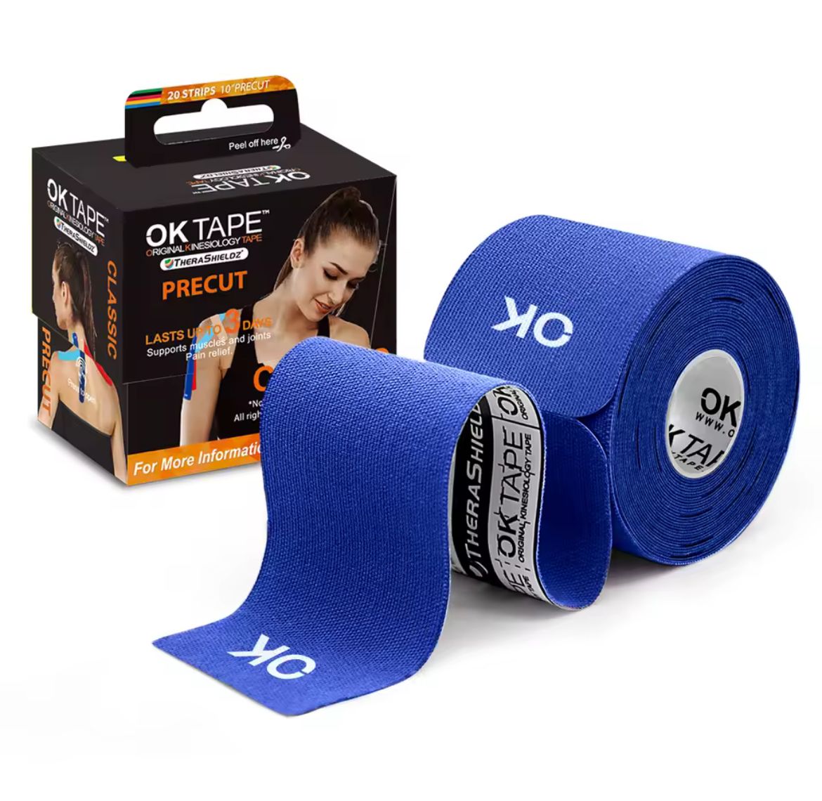OK TAPE Kinesiology Pre-Cut Tape_5