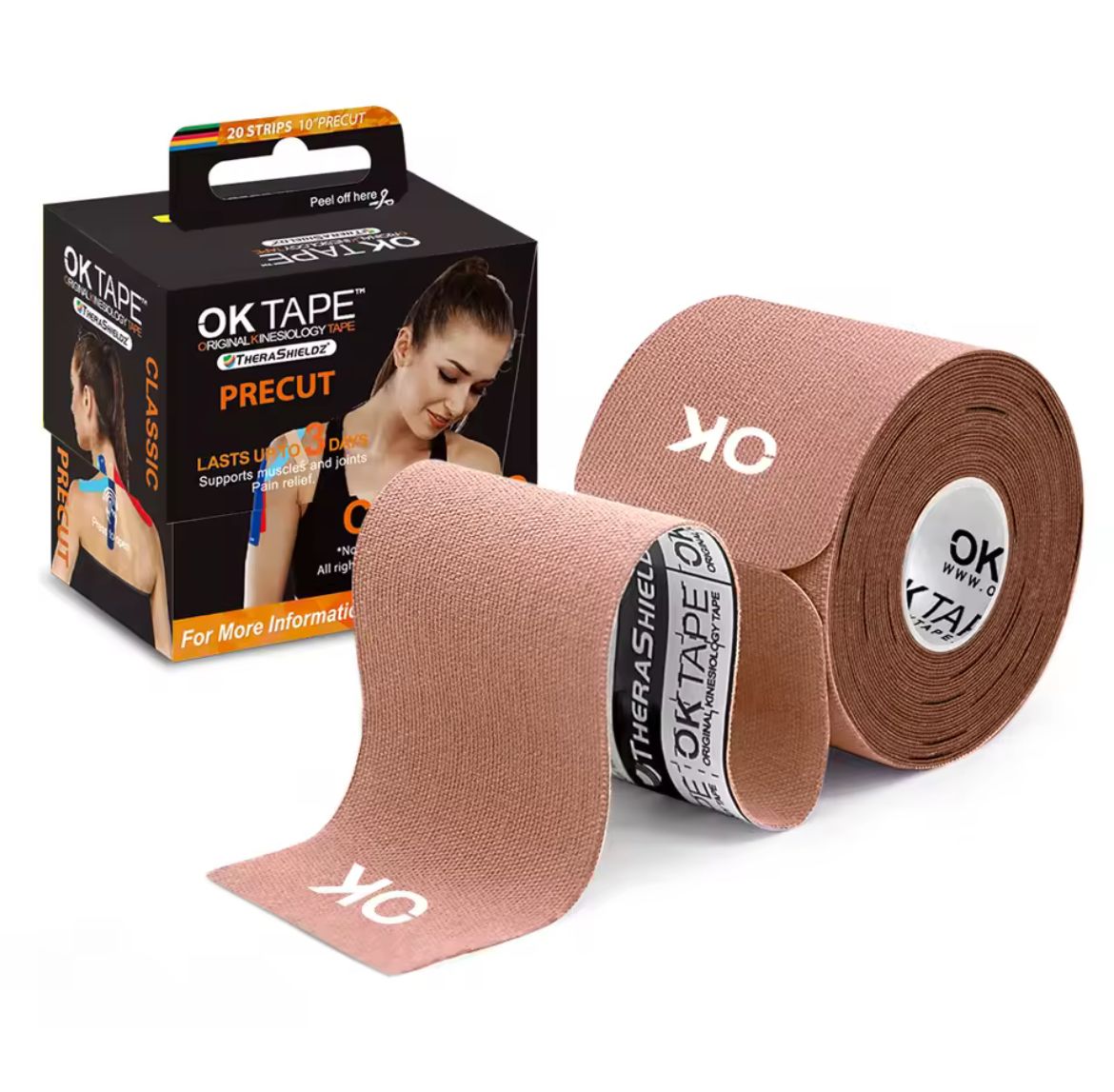 OK TAPE Kinesiology Pre-Cut Tape_9