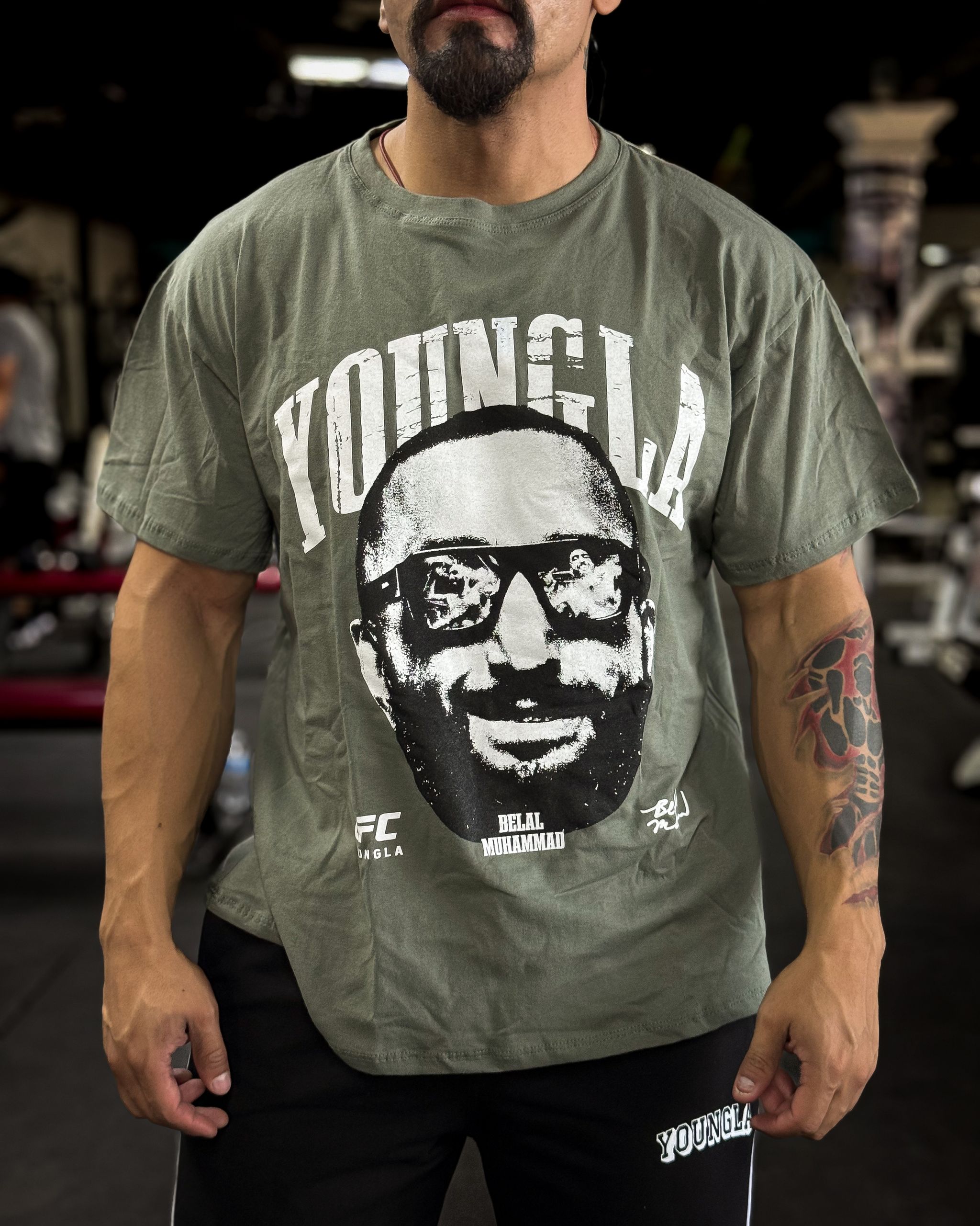 T-shirt YoungLA x UFC 'Belal Muhammad'_0