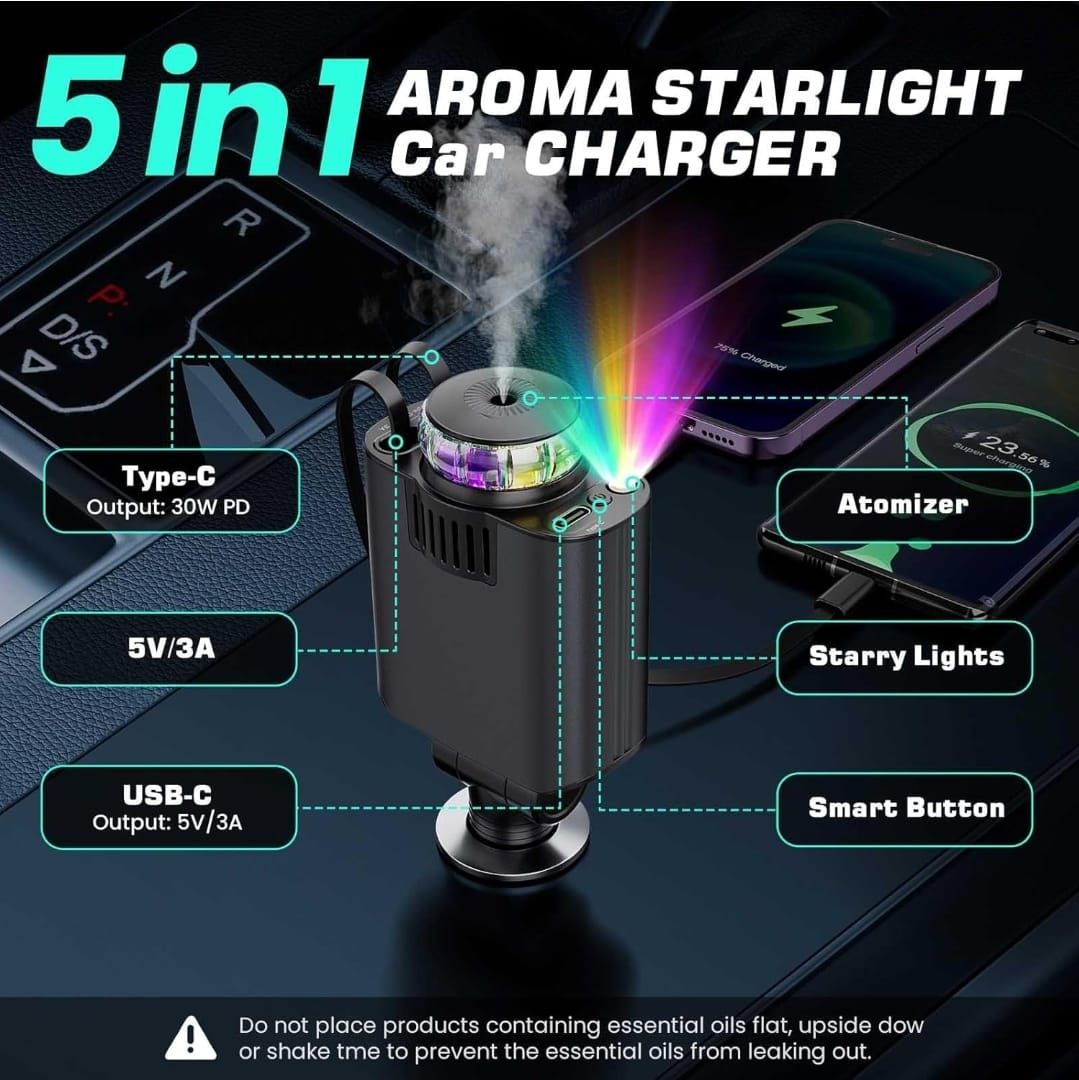 5in1 Starlight Car Charger_4