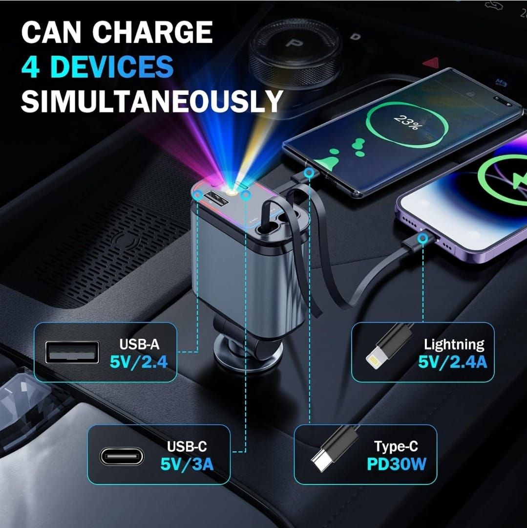 4in1 Starry Sky Car Charger_6