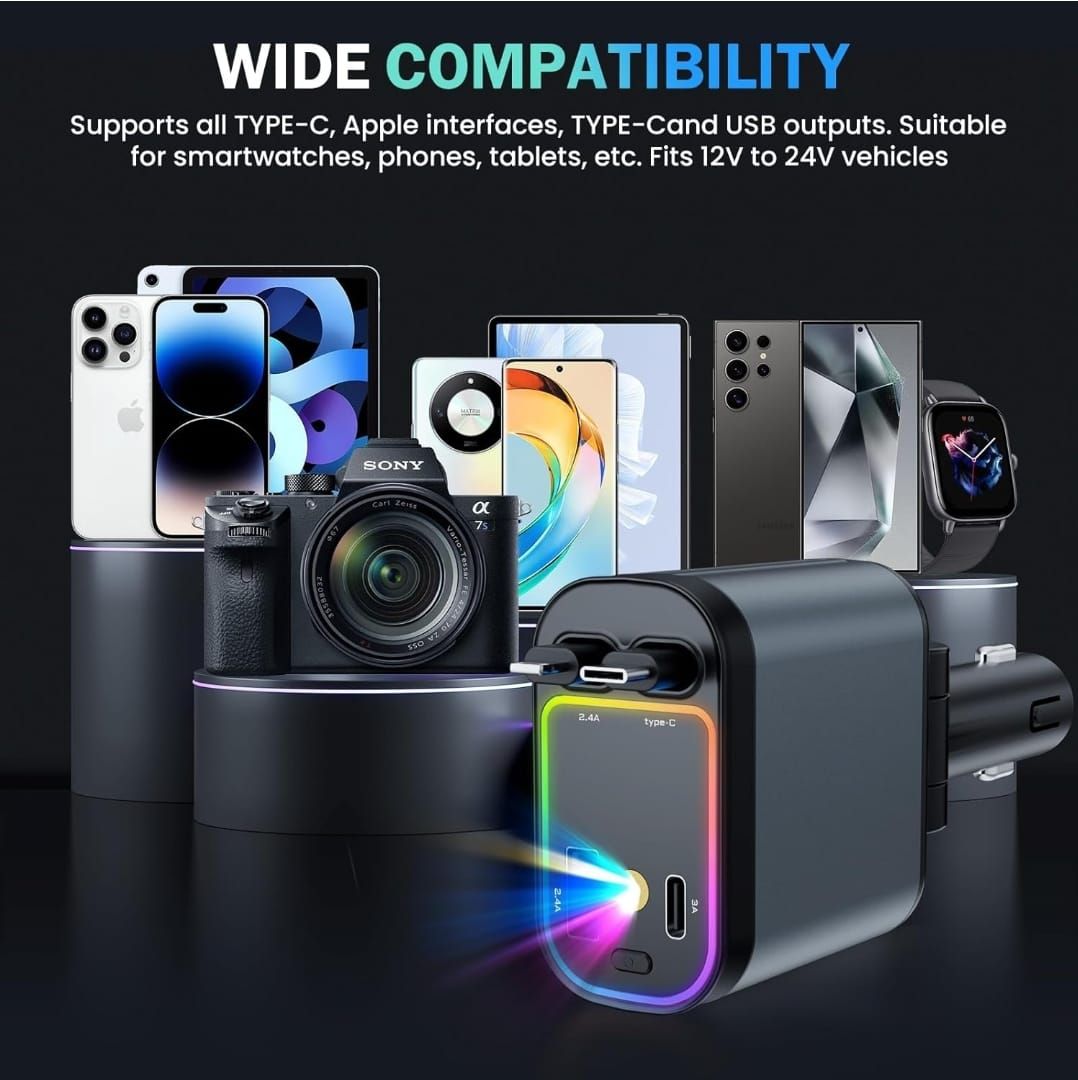 4in1 Starry Sky Car Charger_8