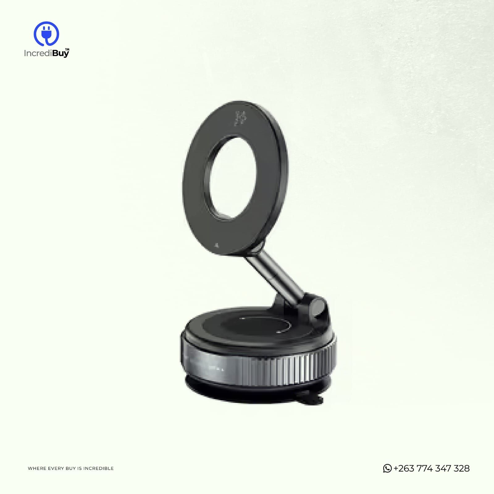 K007 Vacuum Suction Magnetic Phone Holder_0