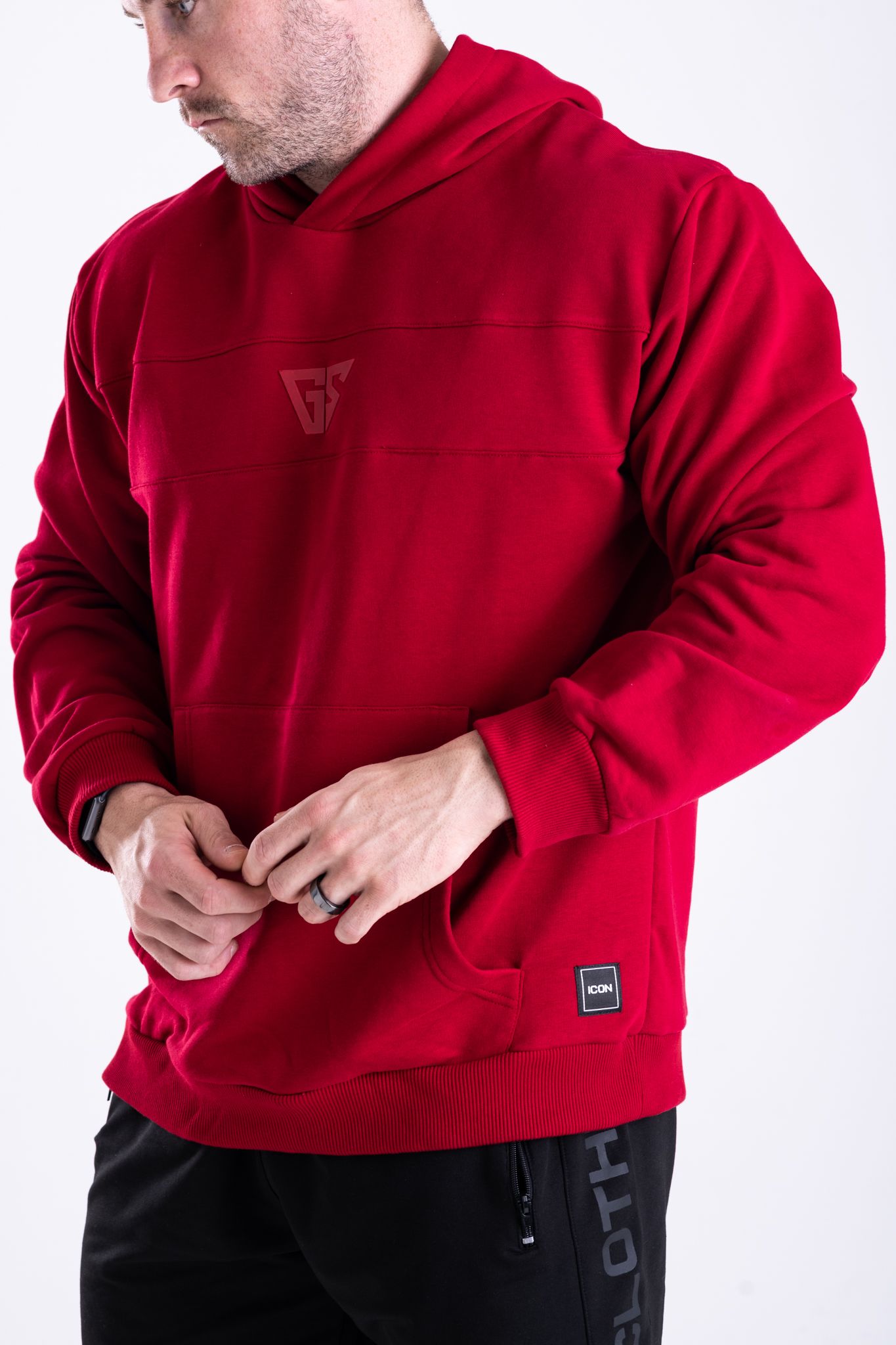 Icon Hoodie (red)_1