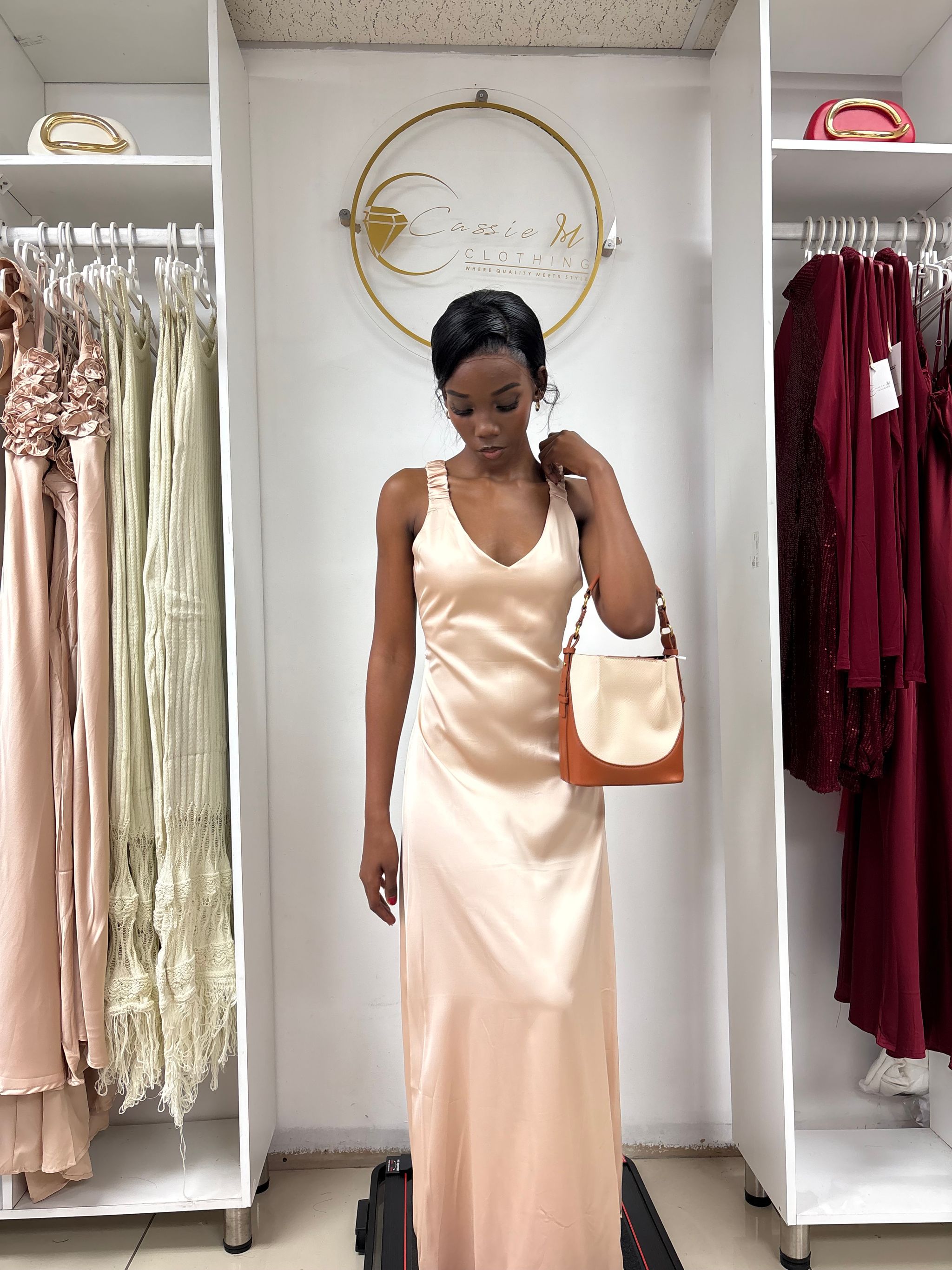 Indiana satin maxi _4