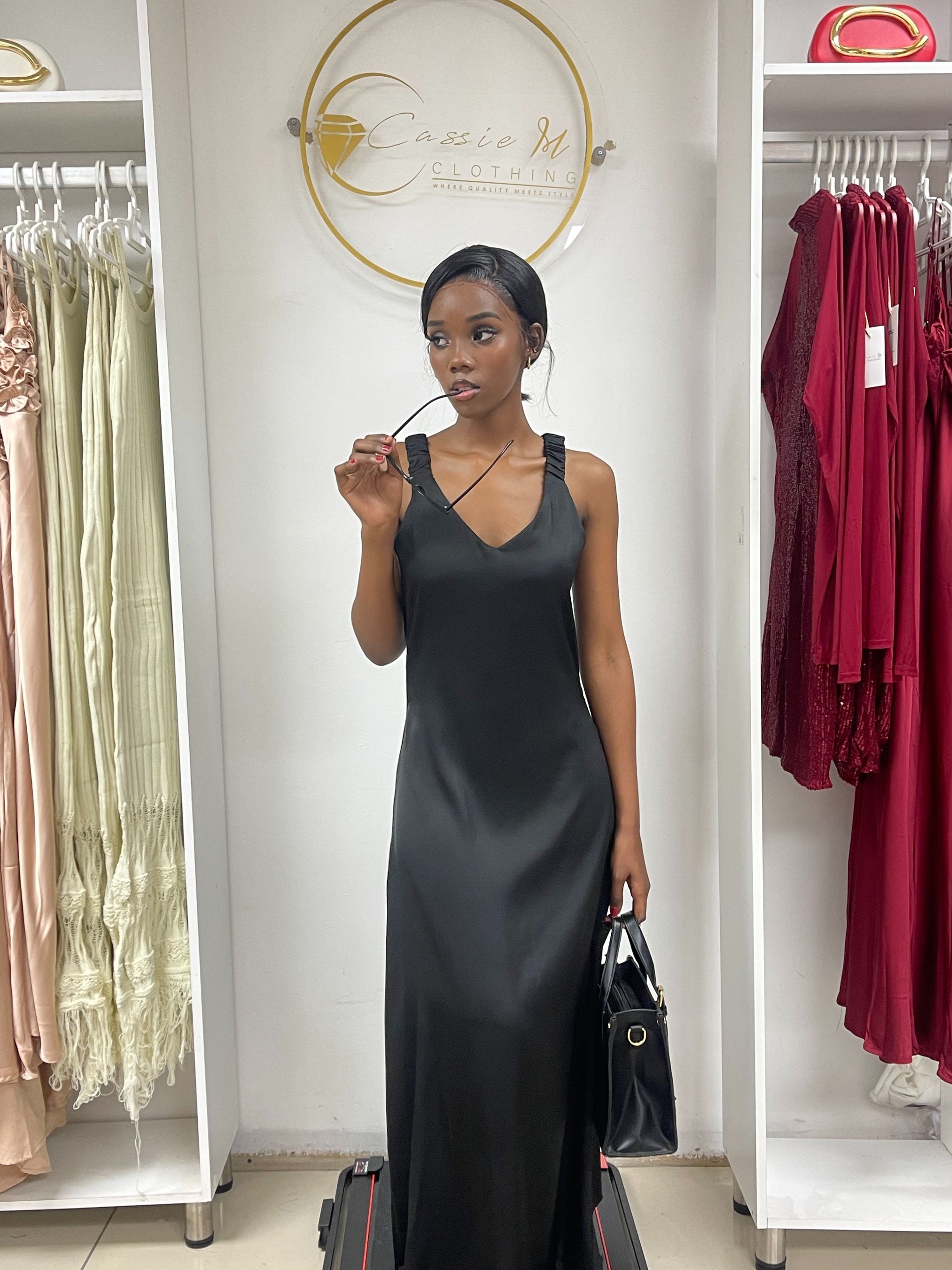 Indiana satin maxi _1