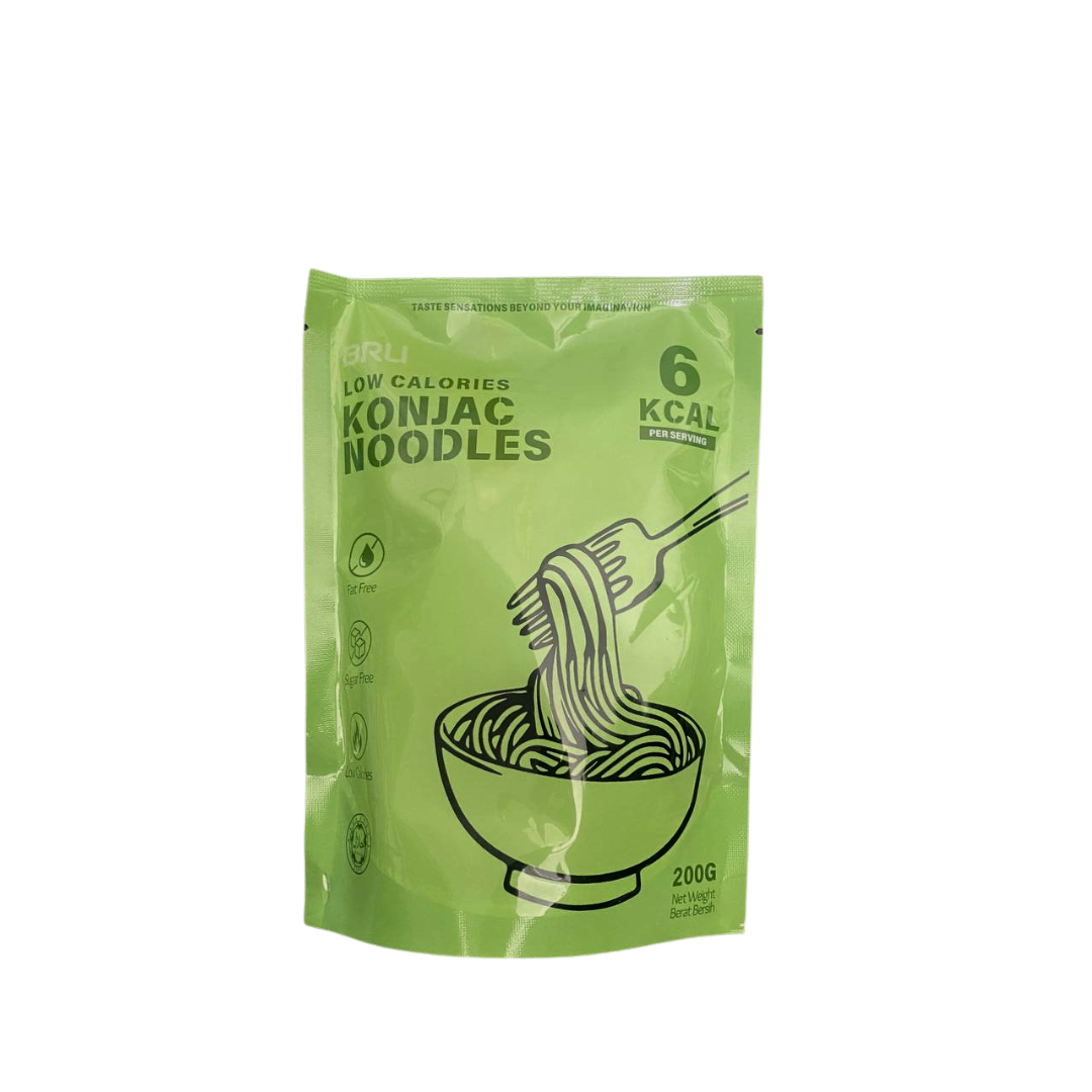 BRU Konjac Noodles - Low Calories Noodles (Halal)_0
