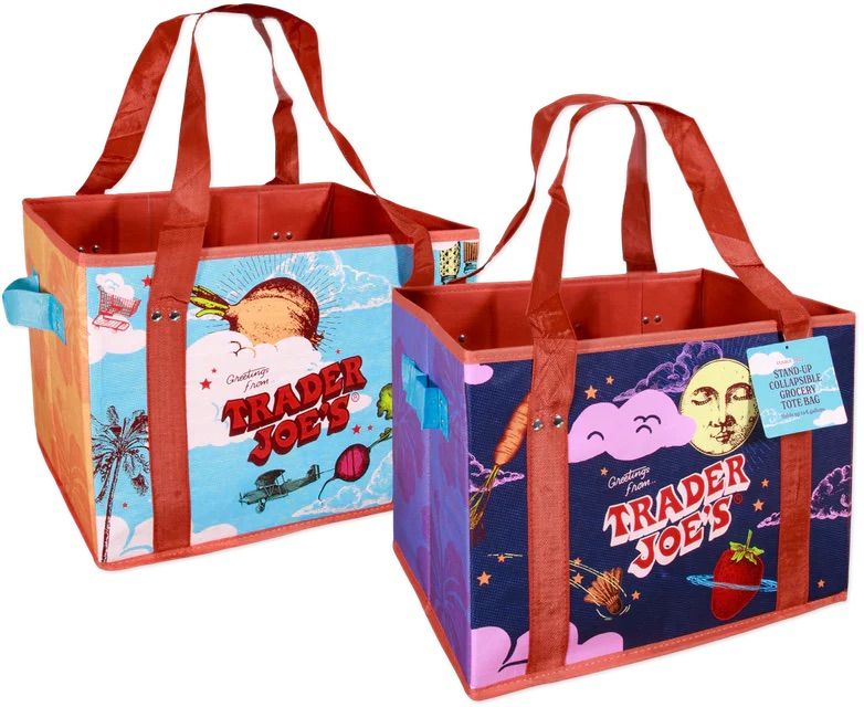 Stand-Up Collapsable Grocery Tote_0