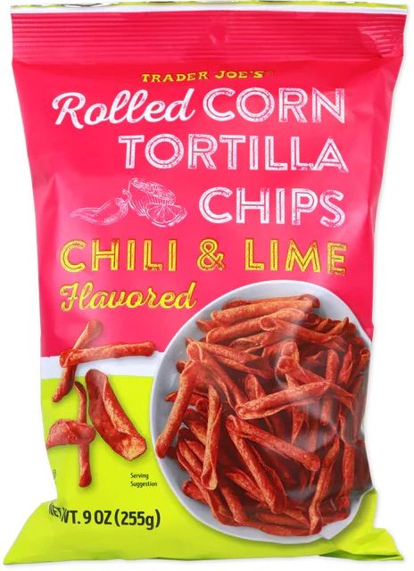 Chili & Lime Flavored Rolled Corn Tortilla Chips_0