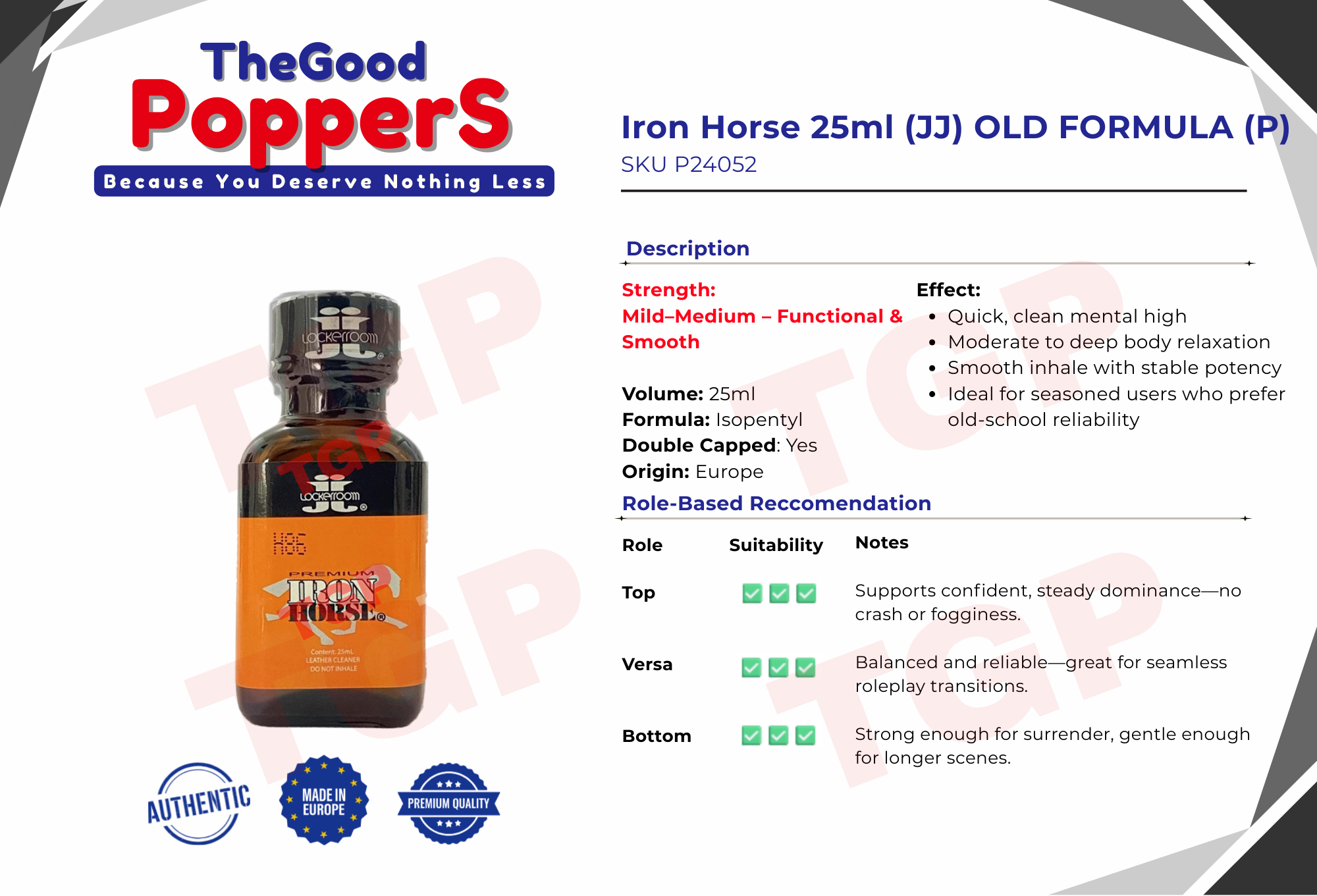 Iron Horse 25ml (JJ) OLD FORMULA (P)_0