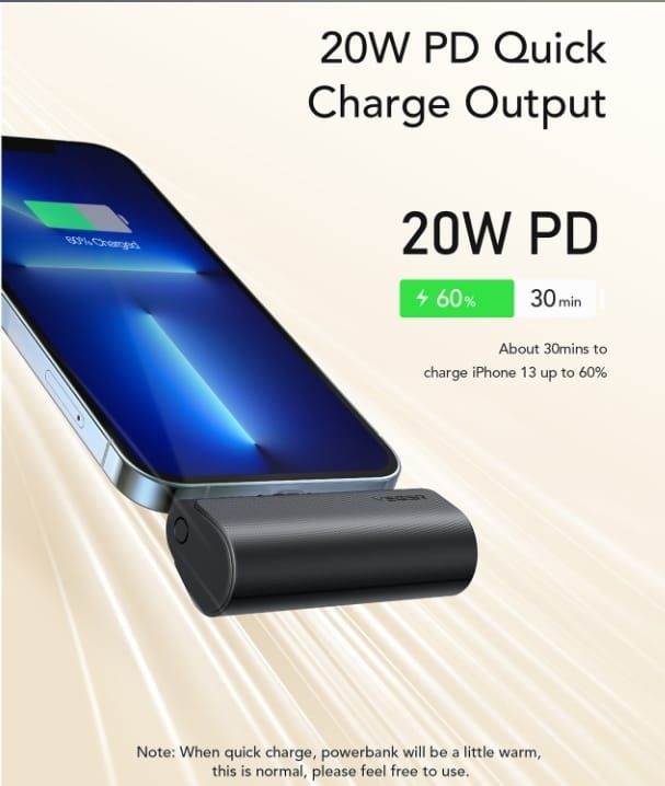 Veger Lightning Mini Power Bank - 5000mAh_3