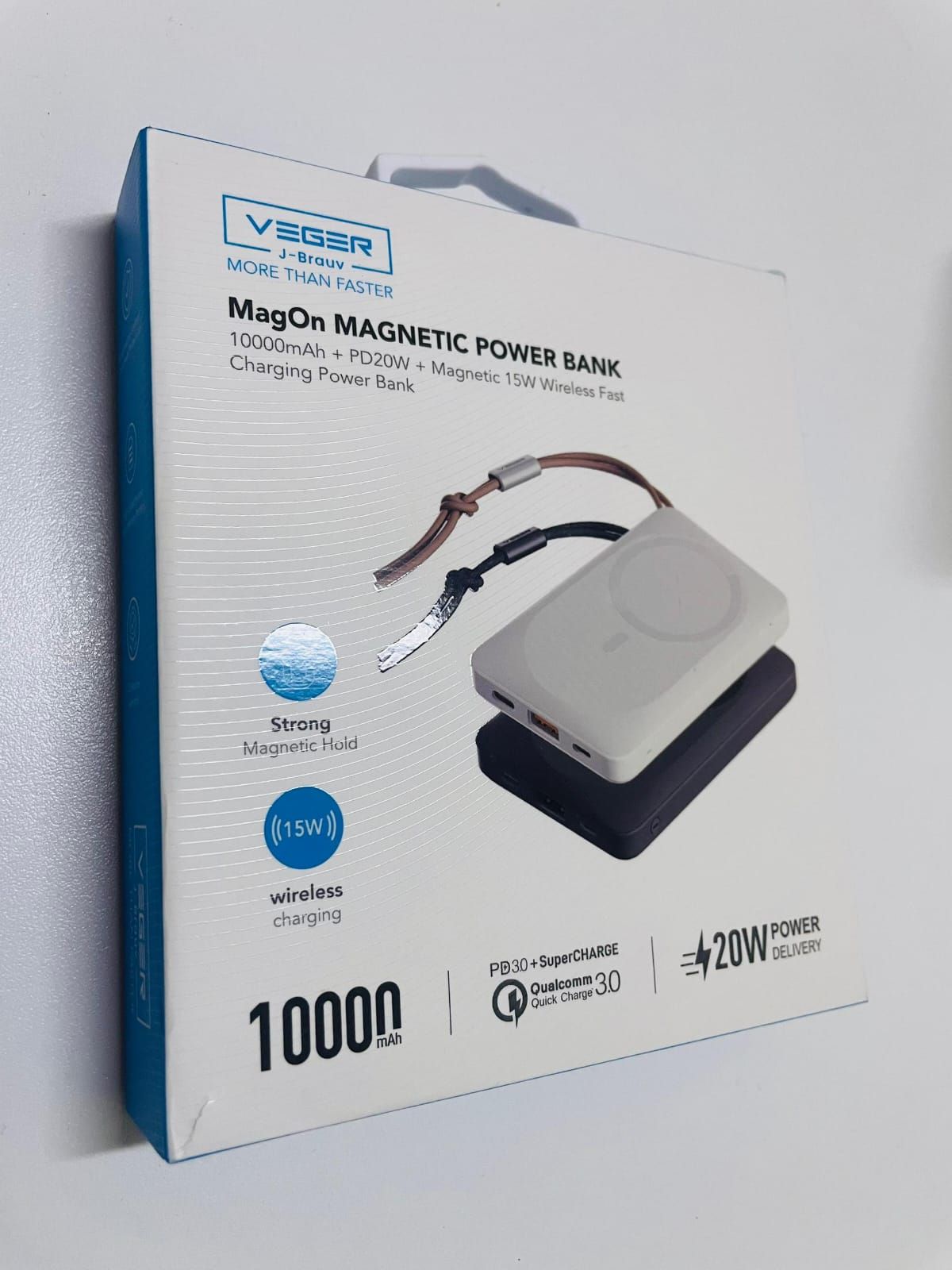 Veger MagOn Magnetic Power Bank - 10000mAh_3