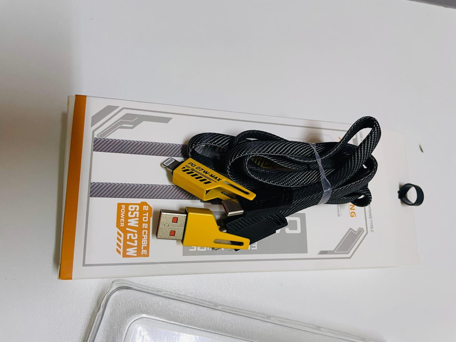 65W 4-in-1 Fast Charging Cable_1
