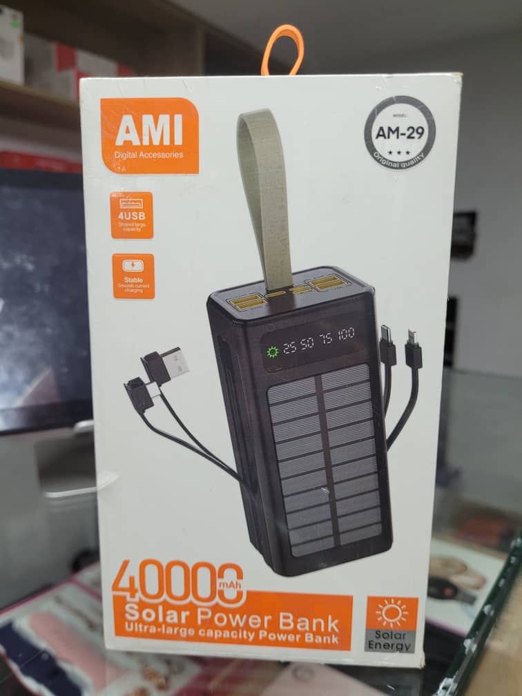 40,000mAh Solar Power Bank_0