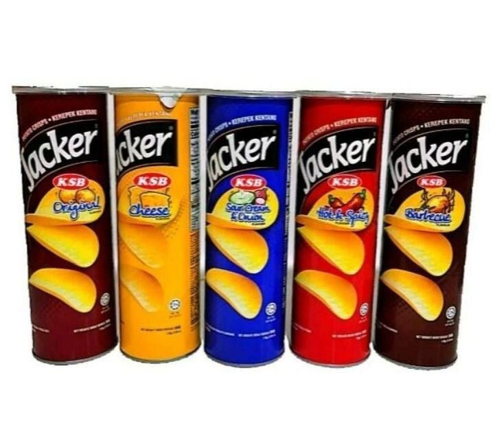 Jacker  Potato Crisps 110g_0