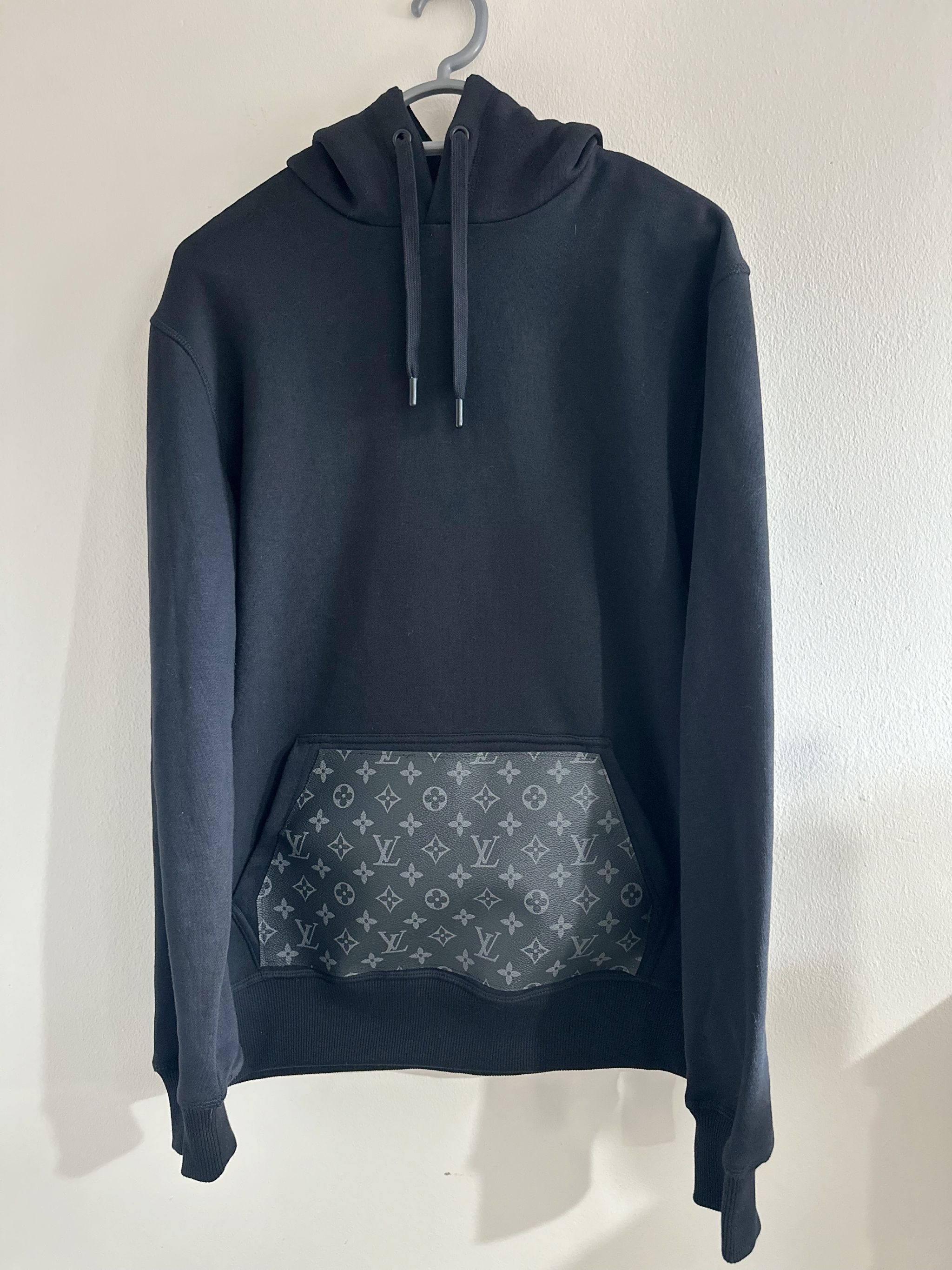 Custom Made LV Black Hoodie _0