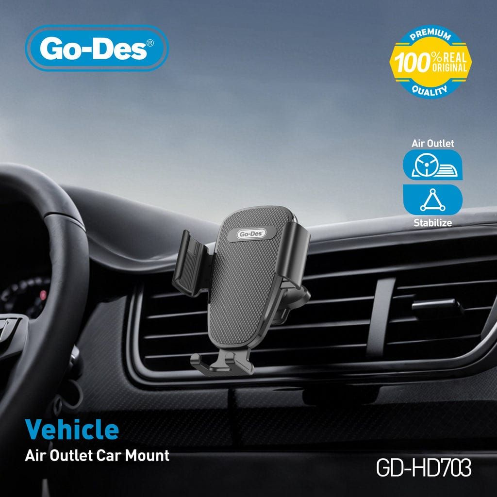 Go-Des GD-HD703 Phone Holder for Air Vent_1