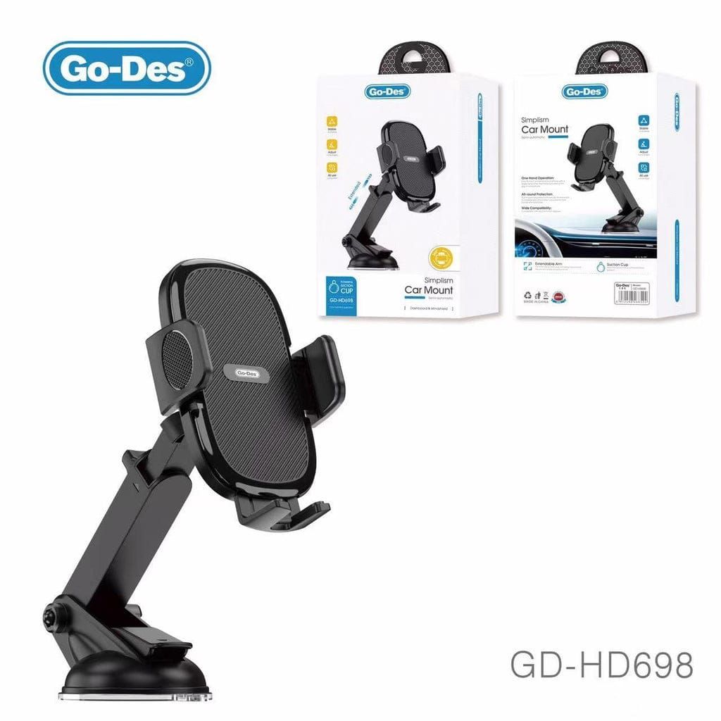 Go-Des GD-HD698 Phone Holder for Dashboard & Windshield_1