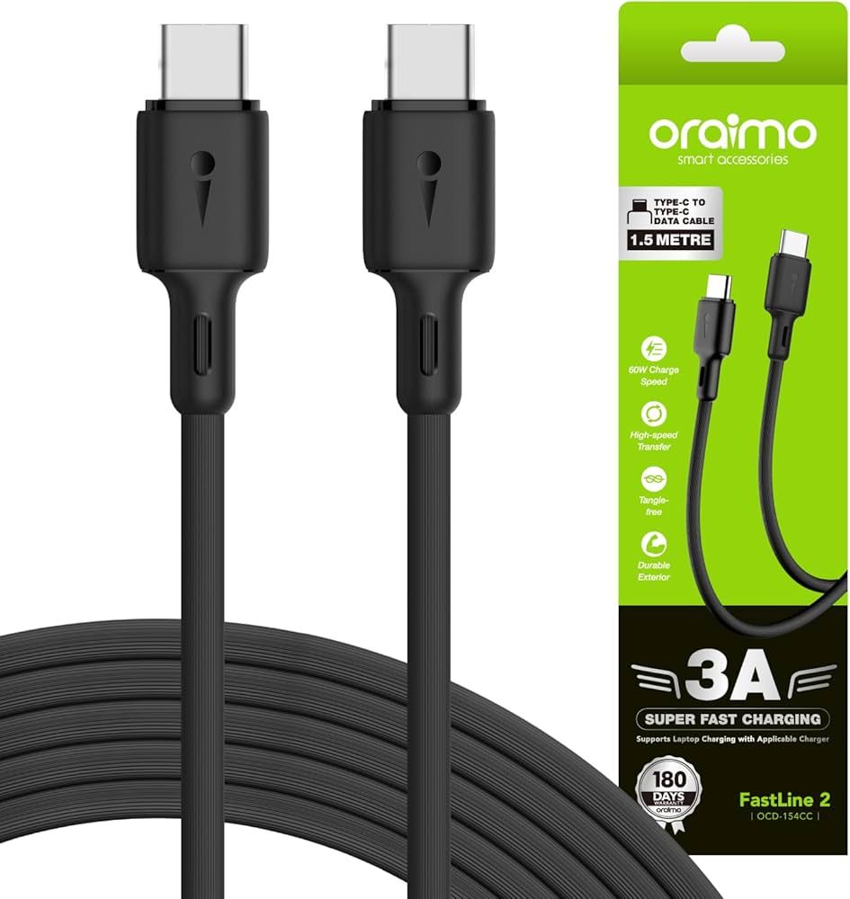 Oraimo C to C Super Fast Charging Cable_0