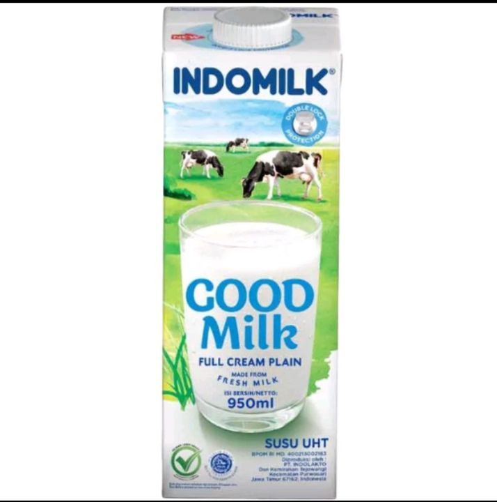 Indomilk Good Milk Fresh Milk 950ML_0