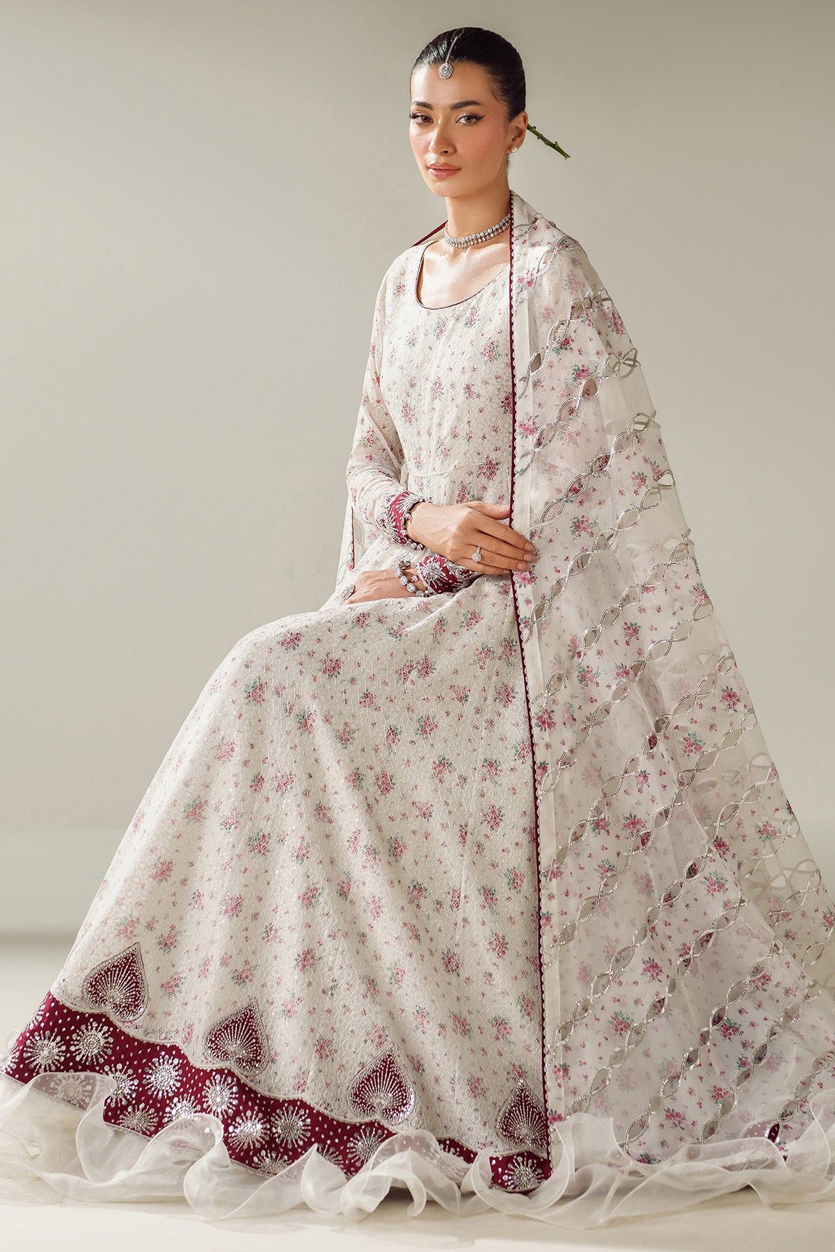 EMBROIDERED CHIFFON UC-3094_1