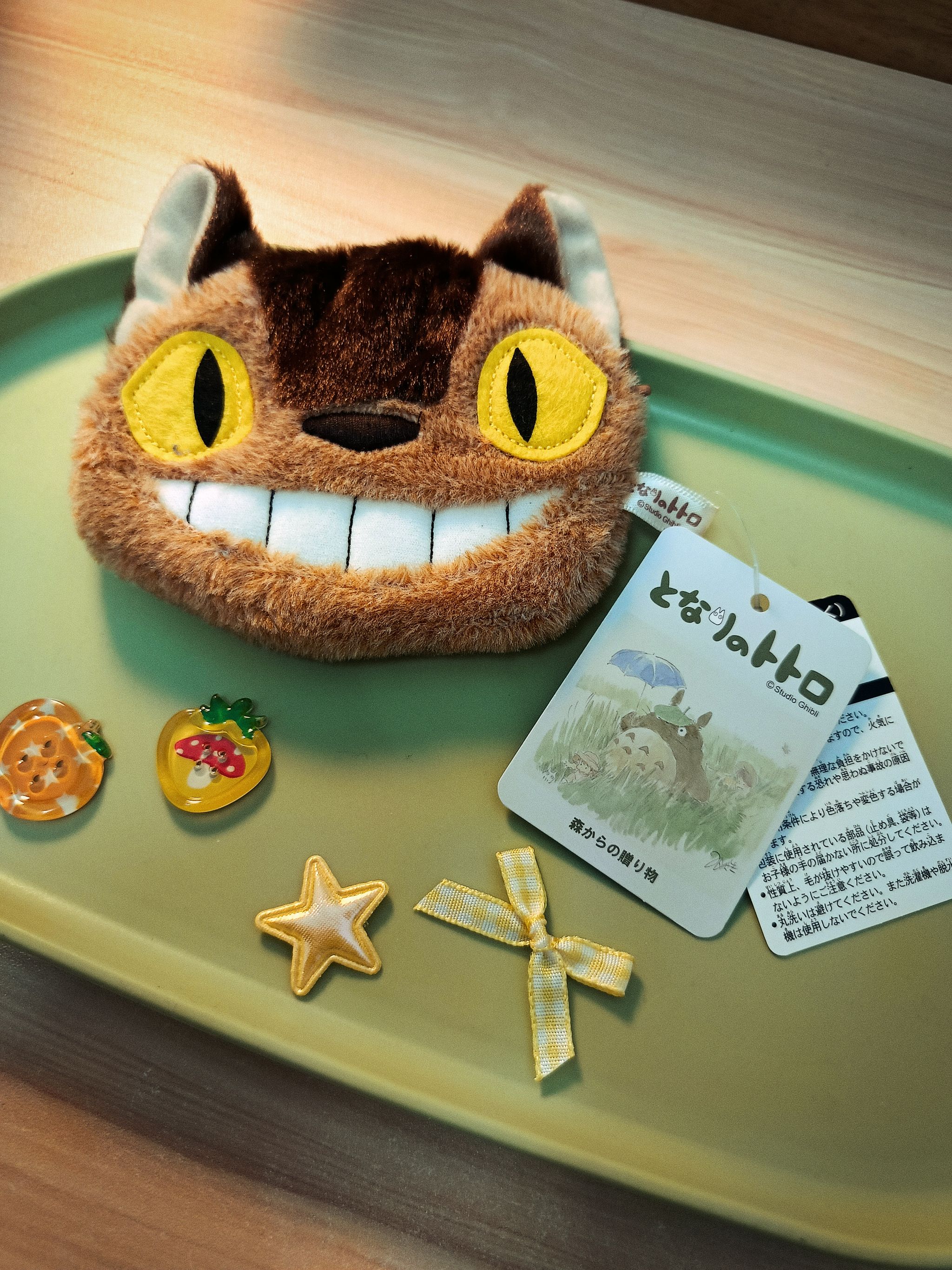 Ghibli Studio Authentic Coin Pouch (Totoro) - 吉卜力工作室正版零钱包（龙猫）_0