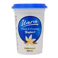 Ilara vanilla yoghurt 500ml_0