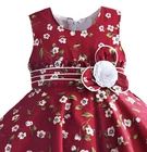 Girls Floral Dresses with Hat_1