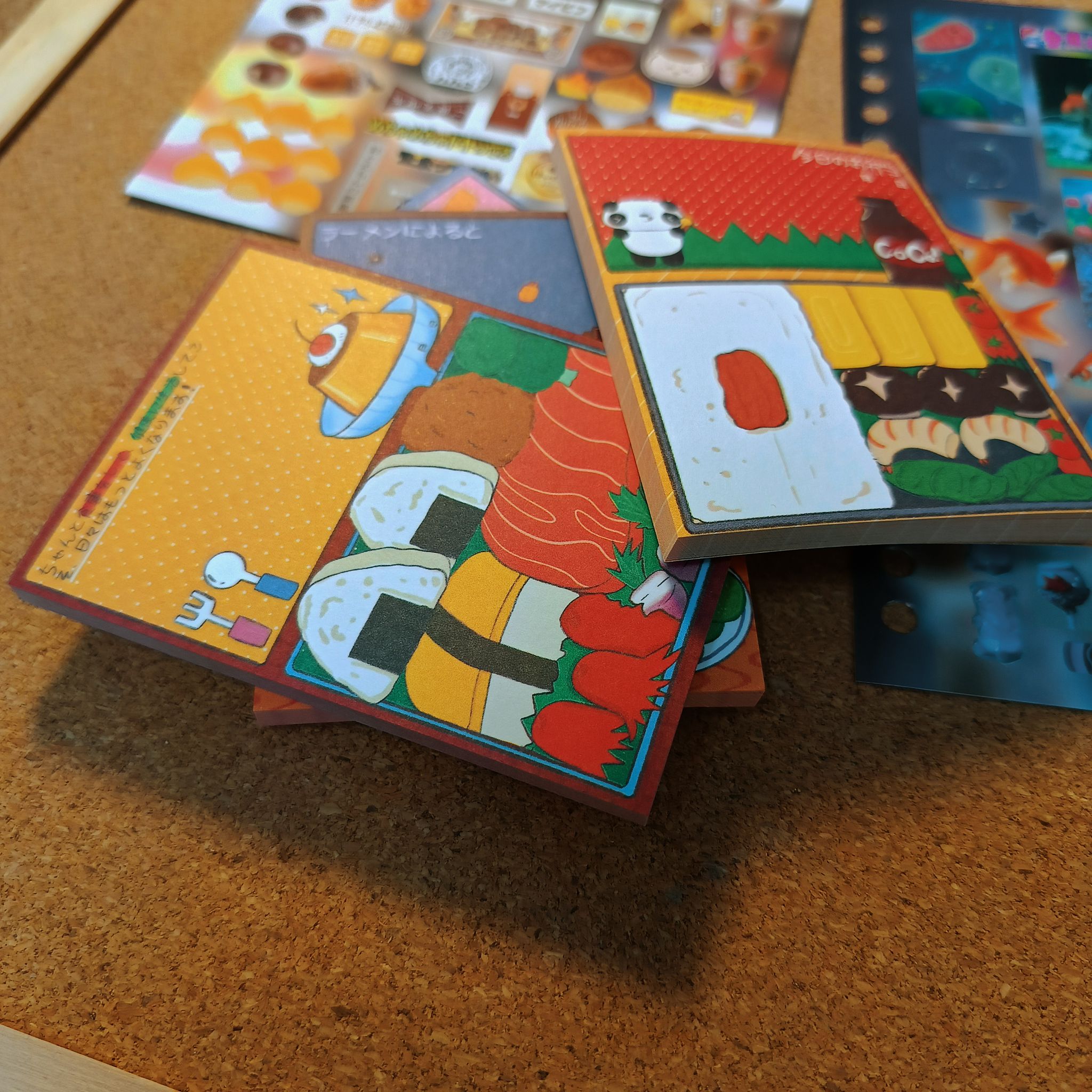 Japanese Vintage Style Patchwork Tear-Off Journal Notepad / 日系鼓噪风格拼布可撕拉手账便签本_1