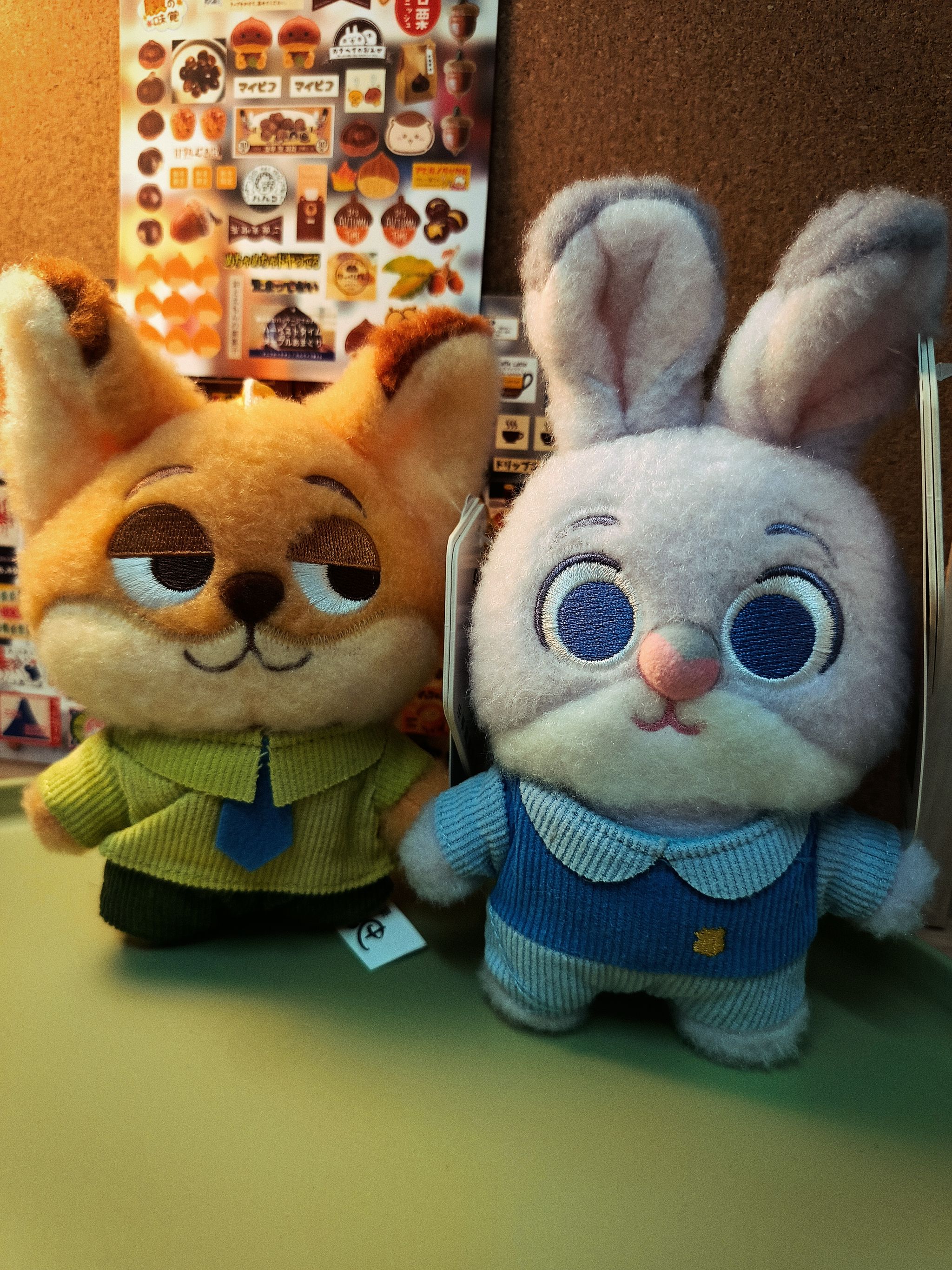 Disney - Zootopia x The Green Party Authentic Plushie Keychain / 迪士尼 - 疯狂动物城 x The Green Party 正版玩偶挂件 _0
