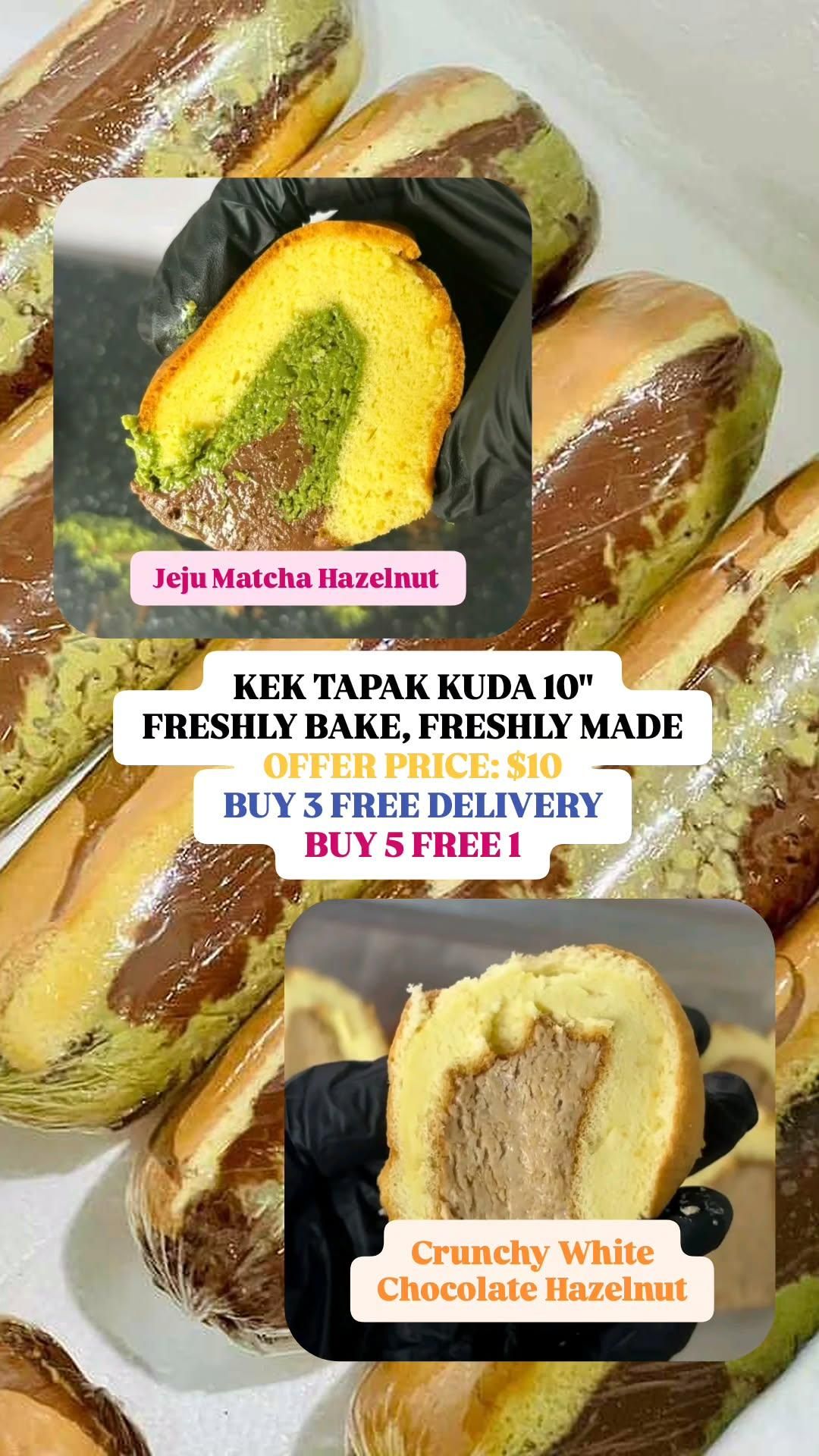 Kek Tapak Kuda 10" (Variety Flavour)_9