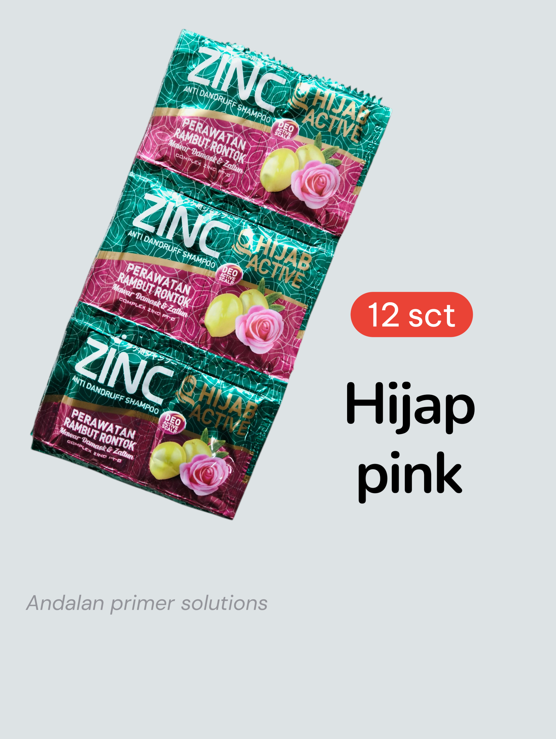 Zinc shampoo sachet MAN_5