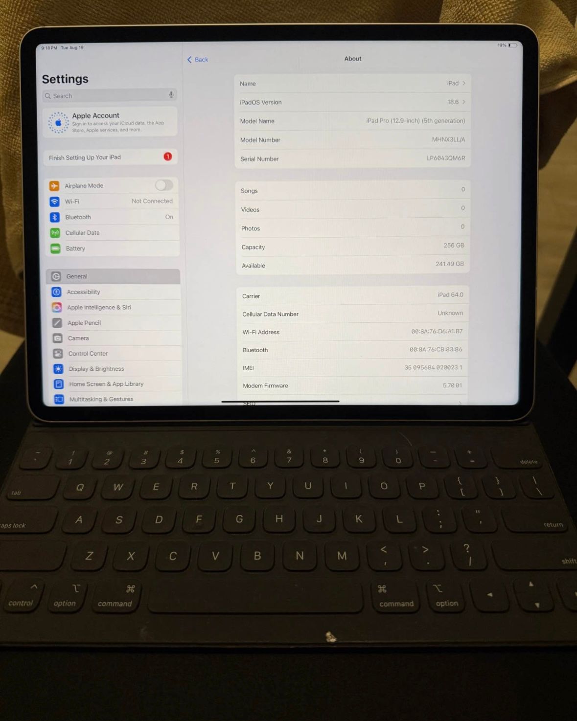 📱✨ Apple iPad Pro 12.9’’ 5ᵉ Gén (M1) + Clavier + Pencil 🎁_2