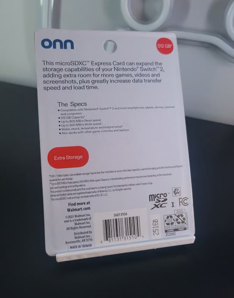 512GB Micro SD Express Card, compatible w/ Nintendo switch 2_0