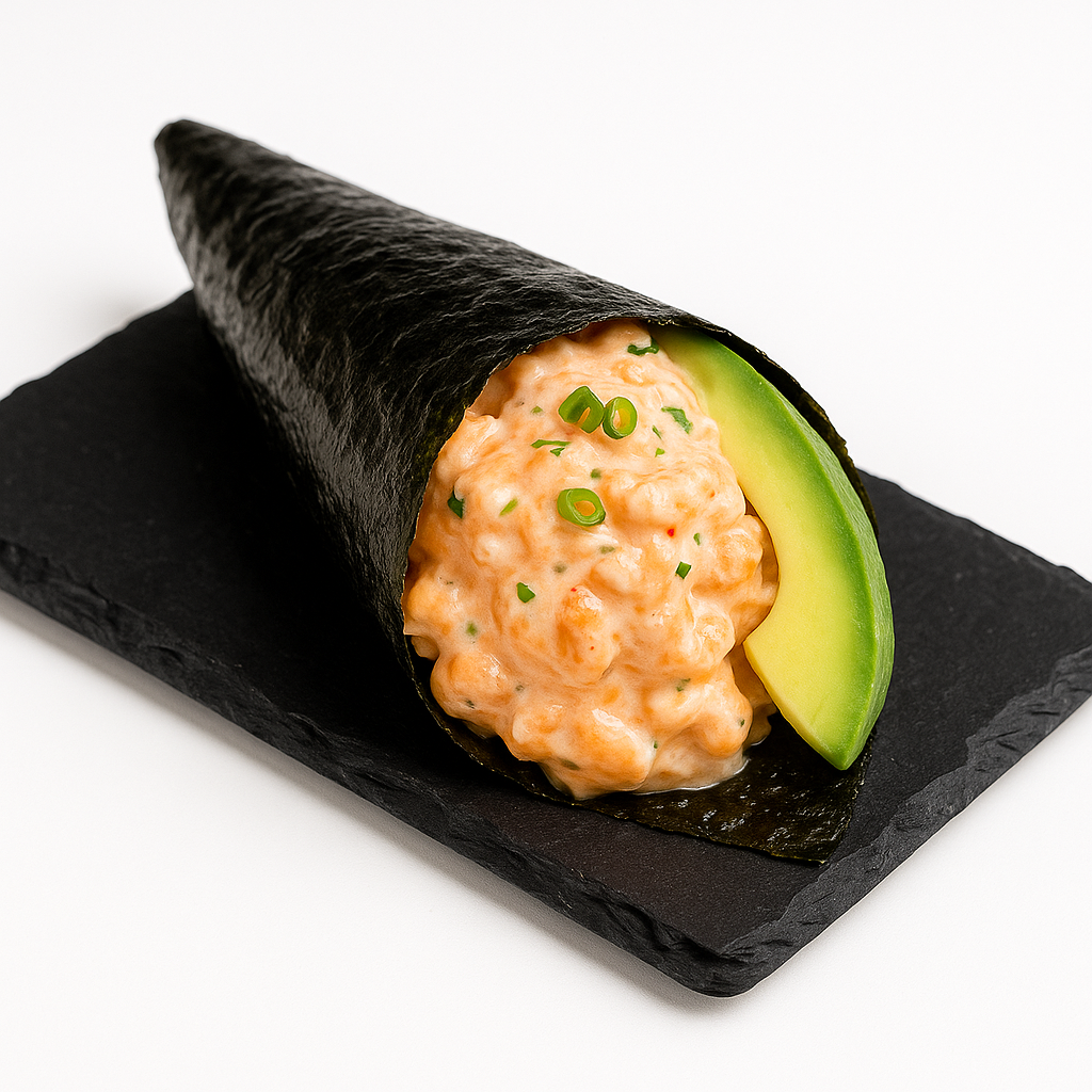 SALMON & AVO HAND ROLL_0