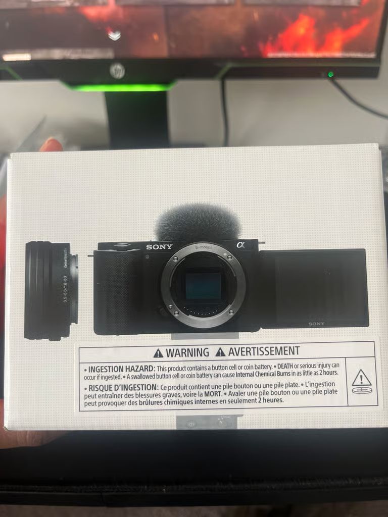 Sony Black ZV-E10 Digital Camera_0