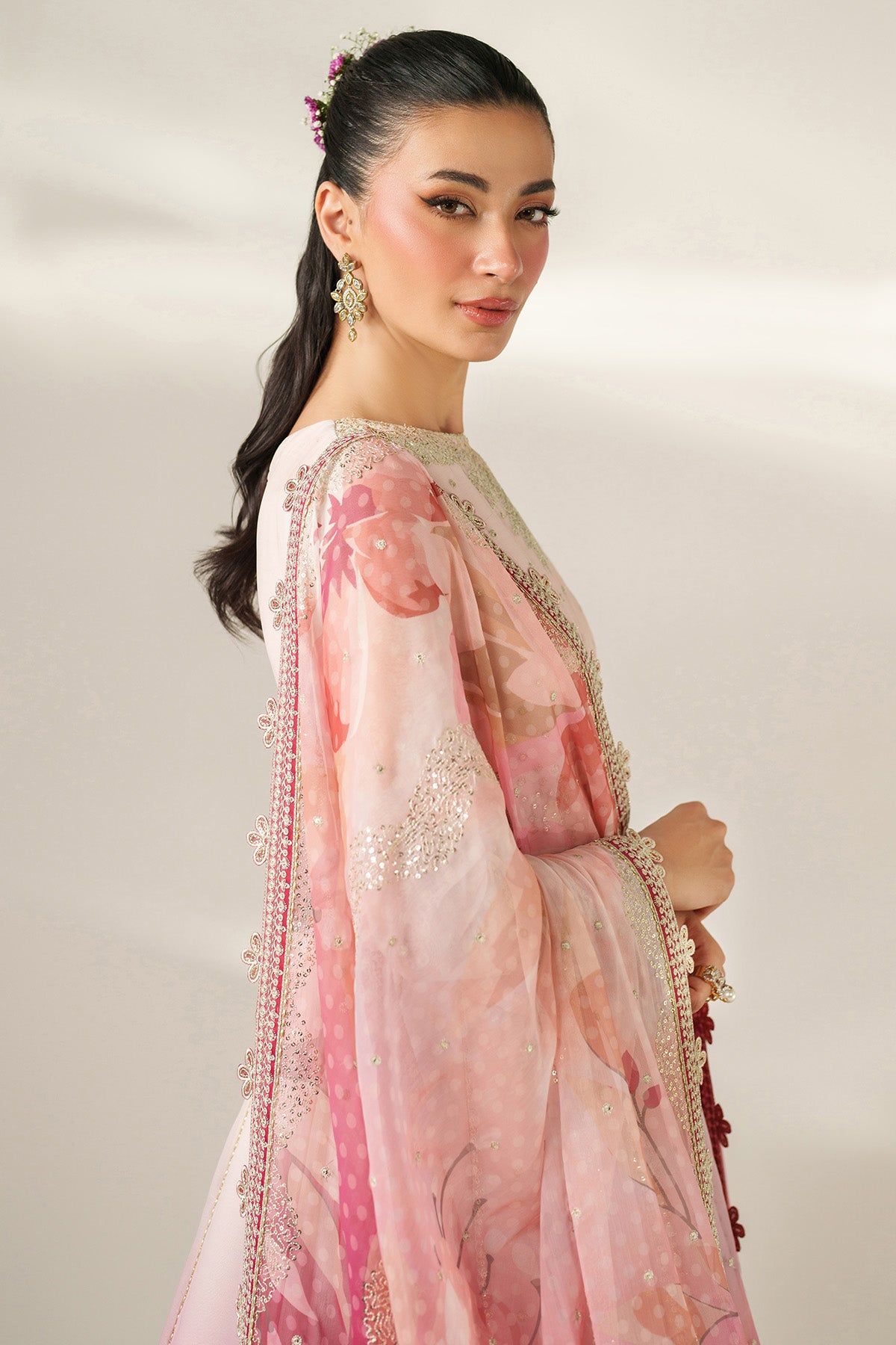 EMBROIDERED CHIFFON UC-3093_5
