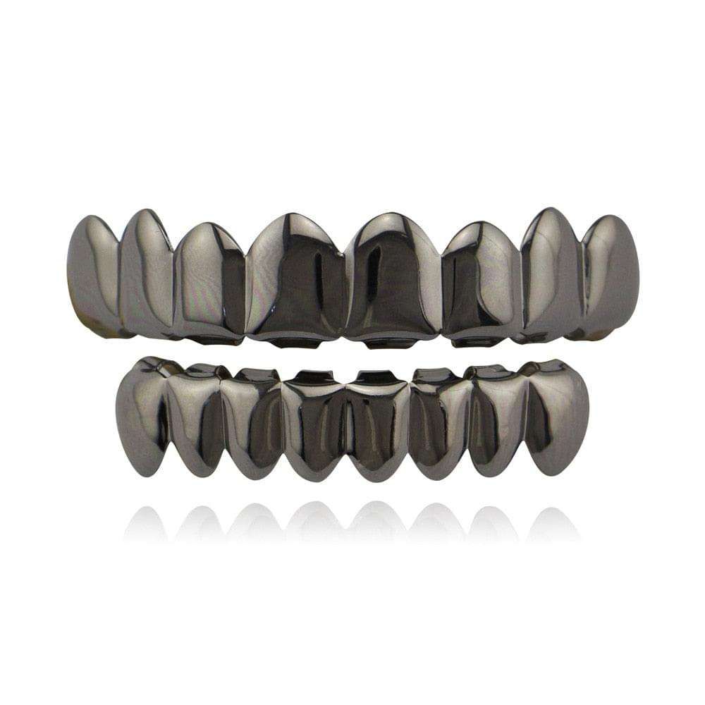 8 Teeth Bottom Grillz Black_1