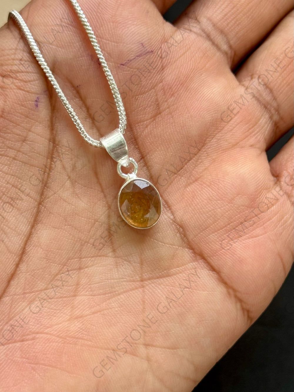 Yellow   Sapphire   (Pukhraj)   Pendant_2