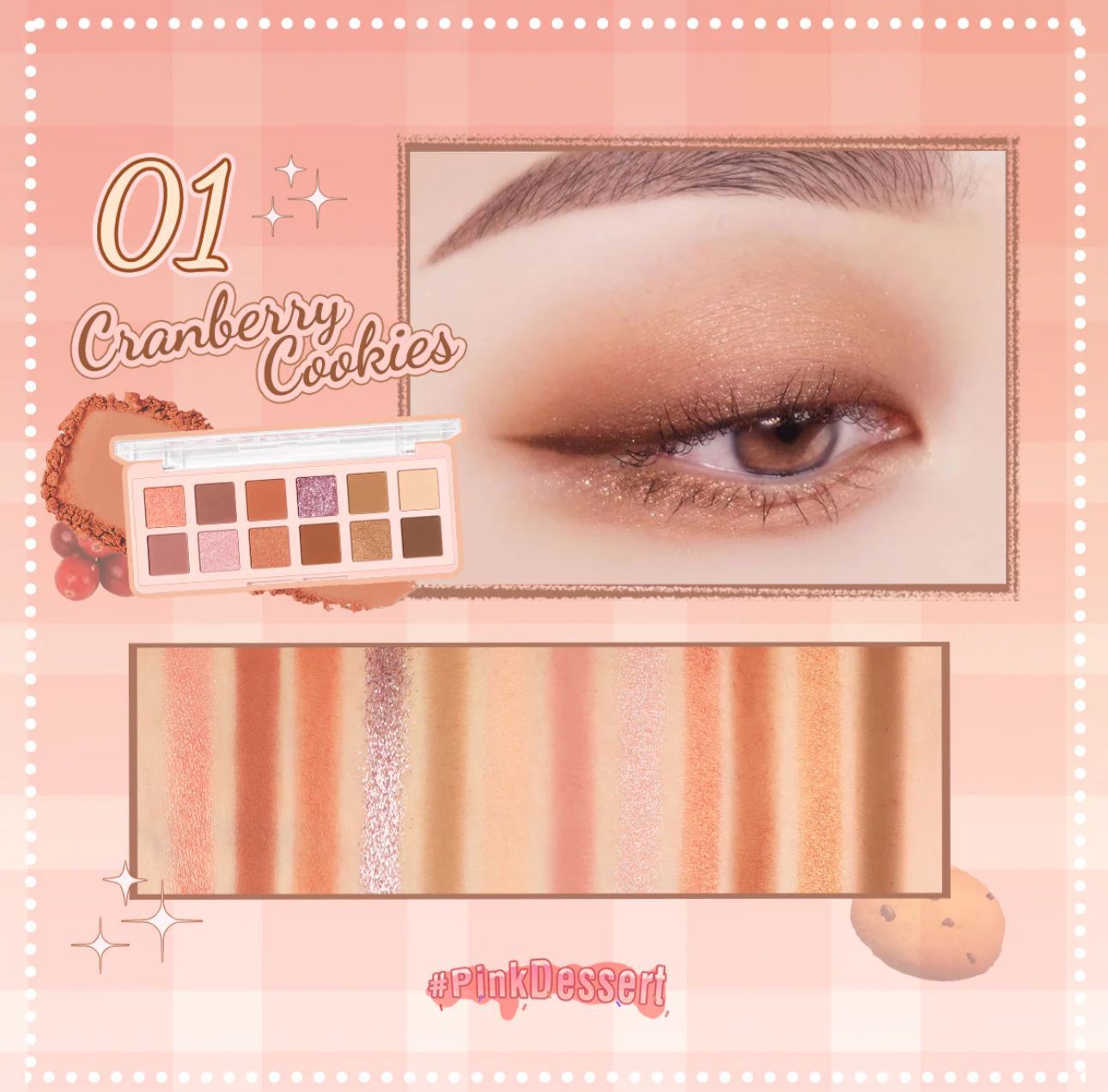 PINK FLASH 12 Pan Eyeshadow Palette بنك فلاش باليت ظلال العيون_1