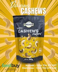 Golden orchid premium delicious cashews natural 250g_0